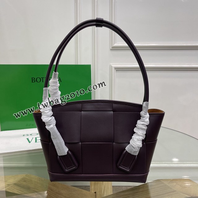 Bottega veneta高端女包 KF009 寶緹嘉爆款THE ARCO編織款平紋牛皮手提包  BV經典款蝙蝠包  gxz1123